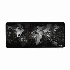 Mousepad Acteck Vibe Flow World Mt494w, 80cm X 35cm, Negro