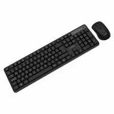 Kit De Teclado Y Mouse Acteck Inalambrico Creator Silent Pro Mk474, Usb, Espanol, Negro