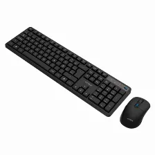 Kit De Teclado Y Mouse Acteck Inalambrico Creator Silent Pro Mk474, Usb, Espanol, Negro
