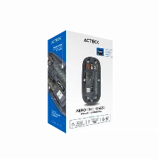 Mouse Optico Inalambrico Acteck Aero One Mi455g, 3200 Dpi, Receptor Usb, Bluetooth, Negro.