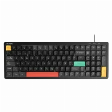 Teclado Gamer Acteck Techno Core Ta780 Elite, Alambrico, Retroiluminado Rgb, Usb. Negro
