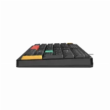Teclado Gamer Acteck Techno Core Ta780 Elite, Alambrico, Retroiluminado Rgb, Usb. Negro