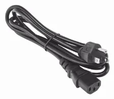 Cables De Poder Epcom Ac-cord-1.8m Hembra, Macho 120-240 V, 1.8 M, Negro