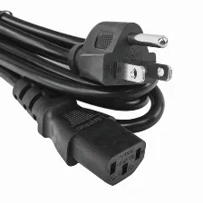 Cables De Poder Epcom Ac-cord-1.8m Hembra, Macho 120-240 V, 1.8 M, Negro