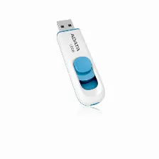 Memoria Usb Adata 32gb C008, 32gb, 2.0, Blanco/azul