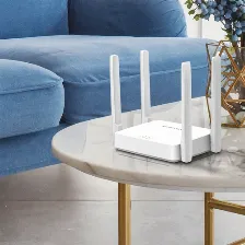 Ruteador Inalambrico Mercusys Ac10 4antenas 5dbi 2.4/5ghz (300/867mbps) Wi-fi5 3puertos Lan Color Blanco