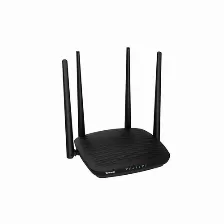 Ruteador Inalambrico Tenda 1200mbps, Dual-band 3 Puertos Rj45 10,100 Mbit/s, 4 Antenas, Color Blanco (ac5)