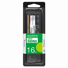 Memoria Ram Adata, 16gb, Ddr5, 5600mhz, Cl46, So-dimm
