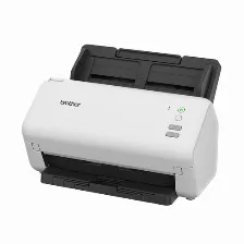 Escaner Brother Ads-3100 Resolución 600 X 600 Dpi, Escáner A Color, Usb, Negro, Blanco
