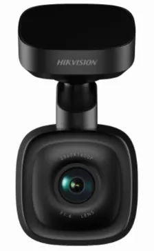 Camara De Video Hikvision Para Auto, Full Hd, Microfono Y Bocina Integrado, Wi-fi, Ranura Micro Sd Max. 128gb, Conector Usb, Sensor G, Negro