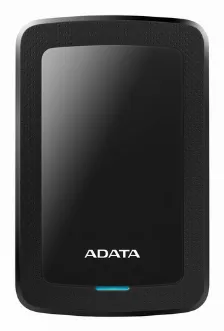 Disco Duro Externo Adata Ahv300 2tb, 2.5 Pulgadas, Usb 3.1, Slim, Color Negro