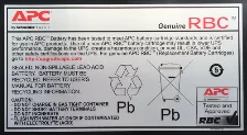 Bateria Para Ups Apc Rbc124 Sealed Lead Acid (vrla), Verde, Gris