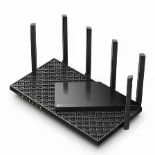 Ruteador Inalámbrico Tp-link Archer Ax5400 6 Ant., Wi-fi 6e (802.11ax), 4 Rj-45, 5400 Mbit/s, Negro