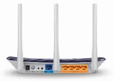 Ruteador Inalámbrico Tp-link Ac750 3 Ant., Wi-fi 5 (802.11ac), 4 Rj-45, 433 Mbit/s, Negro, Blanco
