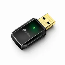Tarjeta De Red Inalambrica Tp-link Archer T2u Usb, Wi-fi 5 (802.11ac), Negro