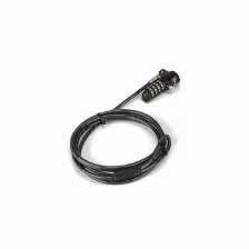 Candado De Seguridad Targus Asp61la Para Portátiles, 1.5 M, Combinaciones (+10.000), Negro