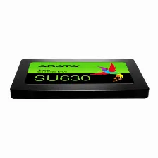 Ssd Adata Su630 Sata Iii, 1.92tb, 6 Gb/s, Lectura 520 Mb/s, Escritura 450 Mb/s, 2.5pulg