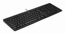 Teclado Hp 125, Alambrico, Usb, Negro
