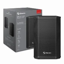 Bocina Steren Baf-0890r Usb, Bt, Inalámbrico, Universal, Negro