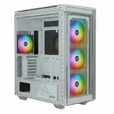 Gabinete Xpg Battlecruiser Ii Pst, Midi Tower, E-atx, Atx, M-atx, M-itx, 4x Ventiladores, Blanco