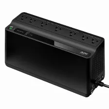 No Break Apc Be600m1-lm 0.6 Kva / 330 W, Entrada 139 V, 7 Salidas Ac, Negro