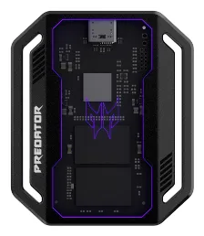 Ssd Externo Predator Gp30 2tb, Usb-c, Lectura De 2000 Mb/s, Escritura De 2000 Mb/s, Negro