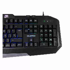 Teclado Gaming Balam Rush Gunfire, Alambrico, Usb, Rgb, Negro