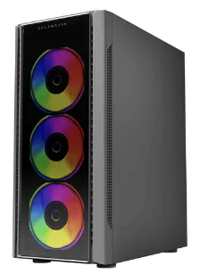 Gabinete Balam Rush Dragonfly Crystal Gm745 Midi Tower, 4x Ventiladores, Negro
