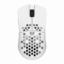 Mouse Balam Rush Br-936866 óptico, 7 Botones, 10000 Dpi, Rf Inalámbrico + Bluetooth, Blanco
