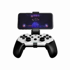 Gamepad Balam Rush Kontrol React G575 Inalambrico, Bluetooth 5.0, Negro/blanco
