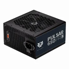 Fuente De Poder Balam Rush Pulsar 650pr 650w, 80 Plus White, Atx, Negro