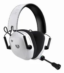 Audífonos Balam Rush Pilot Pro Hs808 Diadema, Inalámbrico Y Alámbrico, 3.5 Mm, Usb, Bluetooth, Negro, Blanco