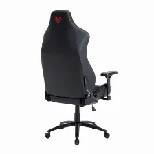 Silla Gamer Balam Rush Br-940498 Asiento De Malla, Reposa-brazos Si, Peso Máximo 150 Kg, Color Negro, Rojo