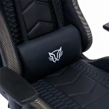 Silla Gamer Balam Rush Lightning Rush V2 / Max 150 Kg / Soporte Lumbar Y Cervical / Piston Clase 4 / Inlcinacion 135a° / Reposabrazos 3d / Iluminacion Led / Tactopiel / Negro / Br-940566