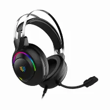 Audífonos Balam Rush Br-941204 Diadema, Alámbrico, 3.5 Mm, Usb, Negro