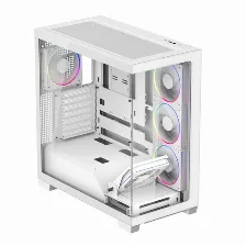 Gabinete Balam Rush Tank Polar 7900 Midi Tower, Psu No, Vent. 1x 120 Mm, Blanco