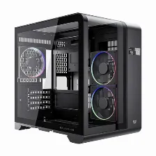 Gabinete Balam Rush Thank Expert Curve 6400, Mini-tower, Micro-atx/mini-itx, 3x Ventiladores, Negro