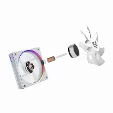 Enfriamiento Liquido_ Balam Rush Br-941914 1 X 12 Cm, 2200 Rpm, 2200 Rpm, Blanco