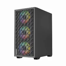 Gabinete Balam Rush Nitrox Edge Mini Tower, Psu No, Vent. 3x 120 Mm, Vent. 1x 120 Mm, Negro