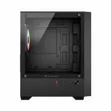 Gabinete Balam Rush Nitrox Edge Mini Tower, Psu No, Vent. 3x 120 Mm, Vent. 1x 120 Mm, Negro