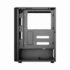 Gabinete Balam Rush Br-943956 Midi Tower, Psu No, Vent. 3x 120 Mm, Vent. 1x 120 Mm, Negro
