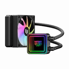 Enfriamiento Liquido Gamer Balam Rush Cryo Prism 120 Black / 1 Ventilador / 120mm / Rodamiento Ceramico / 67.5 Cfm / 1800 Rpm / Negro / Br-944021