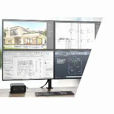 Pc Hp Z2 Mini G1a Workstation Desktop Pc Amd Ryzen Ai Max+ Pro Pro 395, 128 Gb, 2 Tb Ssd, Windows 11 Pro, Wifi, Negro