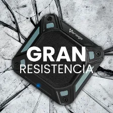 Bocina Bluetooth Vorago Bsp-300-v3, 5 Cm, 4 W, Usb-c, 5.0, Auxiliar 3.5 Mm, Negro