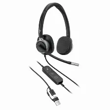 Audífonos Hp Poly Mission 615 Monaural Usb Wired Headset Diadema, Alámbrico, Negro