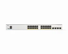 Switch Cisco Catalyst 1300 Gestionado, L2/l3, Rj-45 24, Gigabit Ethernet (10/100/1000), 24 Poe, Gris