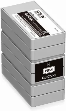 Cartucho De Tinta Epson Gjic5(k) Original, Negro