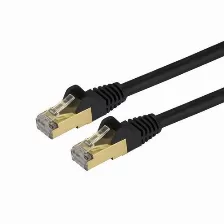 Patchcord Startech.com Cat6a, 6.1 M, U/utp (utp), Negro