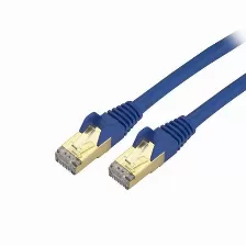 Patchcord Startech.com Cat6a, 1.5 M, Azul