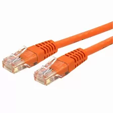 Patchcord Startech.com Cat6, 10.7 M, U/utp (utp), Naranja